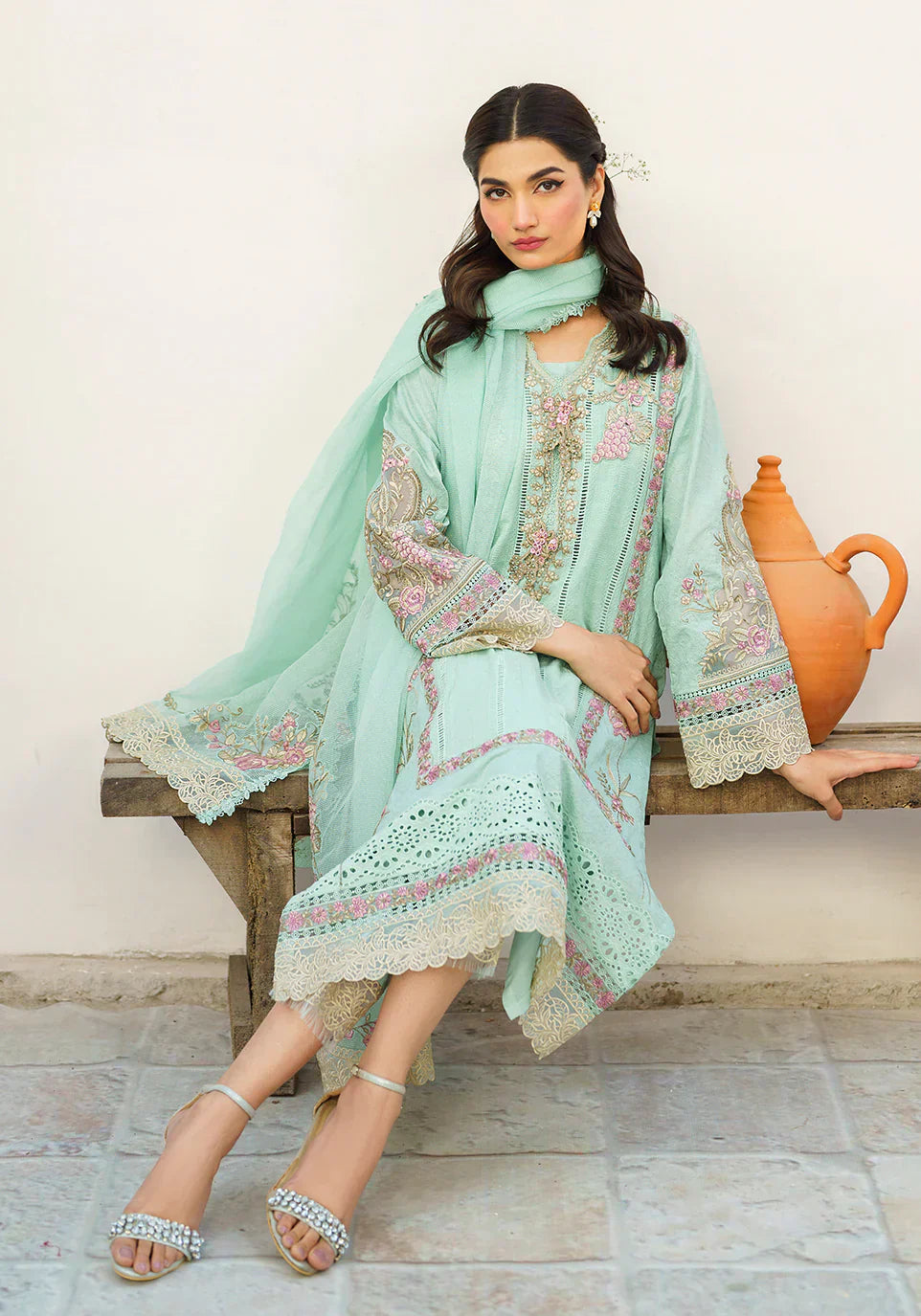 Zarqash | Belle Ame 24 | BL 006 Aqua Blue - House Of Anaya