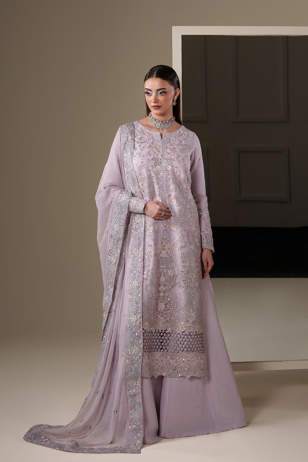 Emaan Adeel | Nouvelle Luxury Chiffon | MIRA - S0446 - M