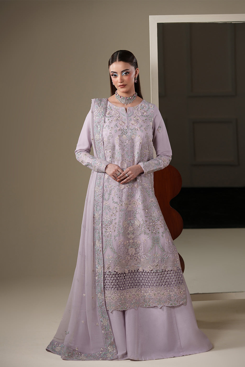 Emaan Adeel | Nouvelle Luxury Chiffon | MIRA - S0446 - XS