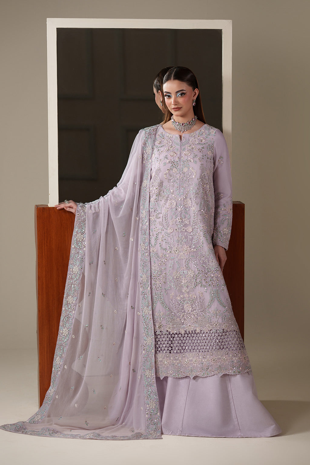 Emaan Adeel | Nouvelle Luxury Chiffon | MIRA - S0446 - XL