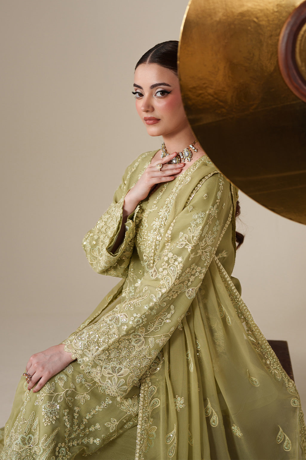 Emaan Adeel | Nouvelle Luxury Chiffon | NOLA - S0443 - XL