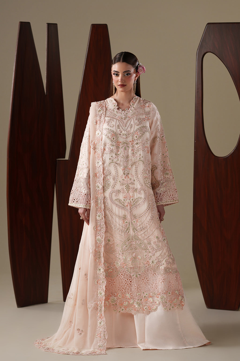 Emaan Adeel | Nouvelle Luxury Chiffon | LUMI - S0448 - XS