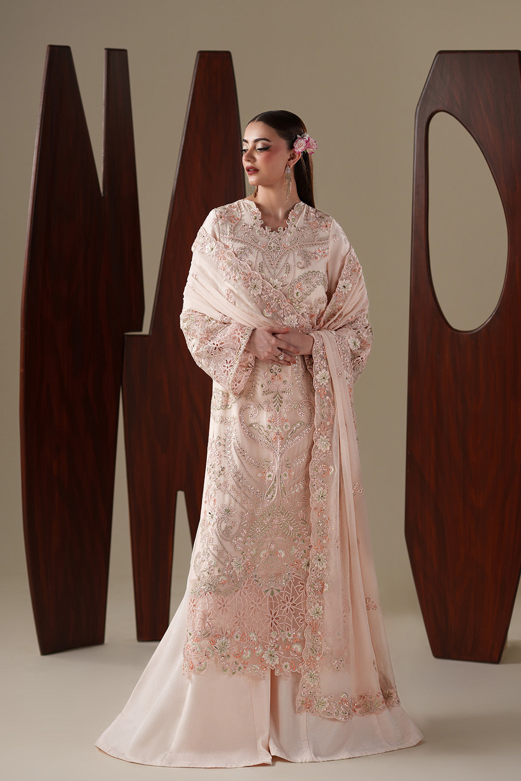 Emaan Adeel | Nouvelle Luxury Chiffon | LUMI - S0448 - L