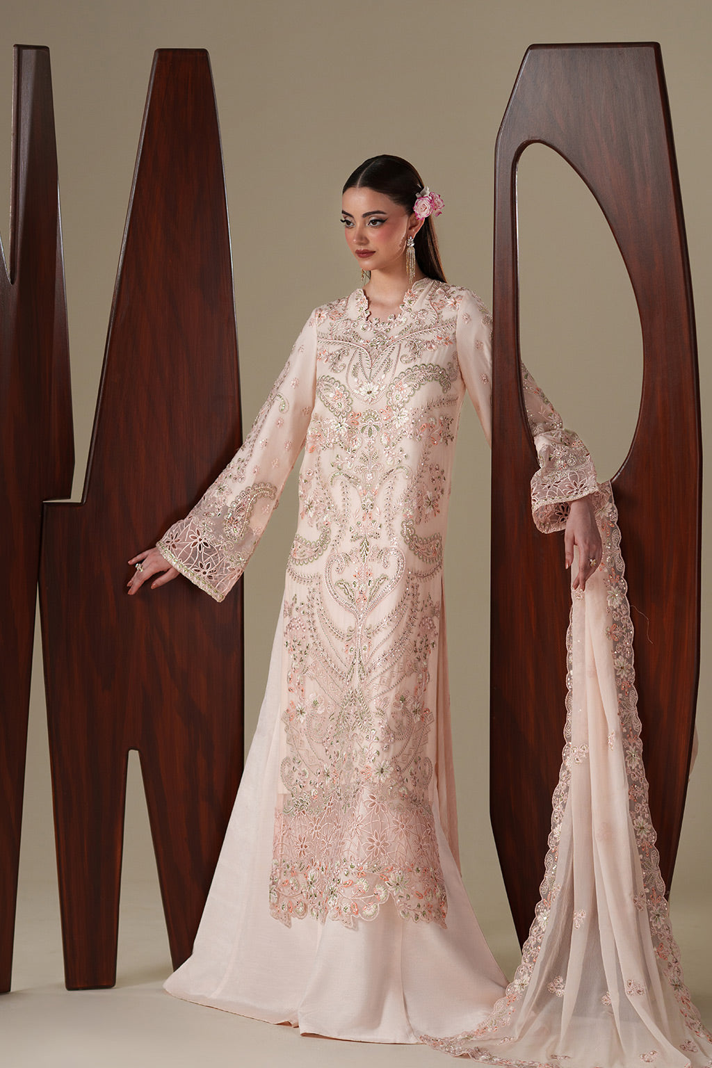 Emaan Adeel | Nouvelle Luxury Chiffon | LUMI - S0448 - XL