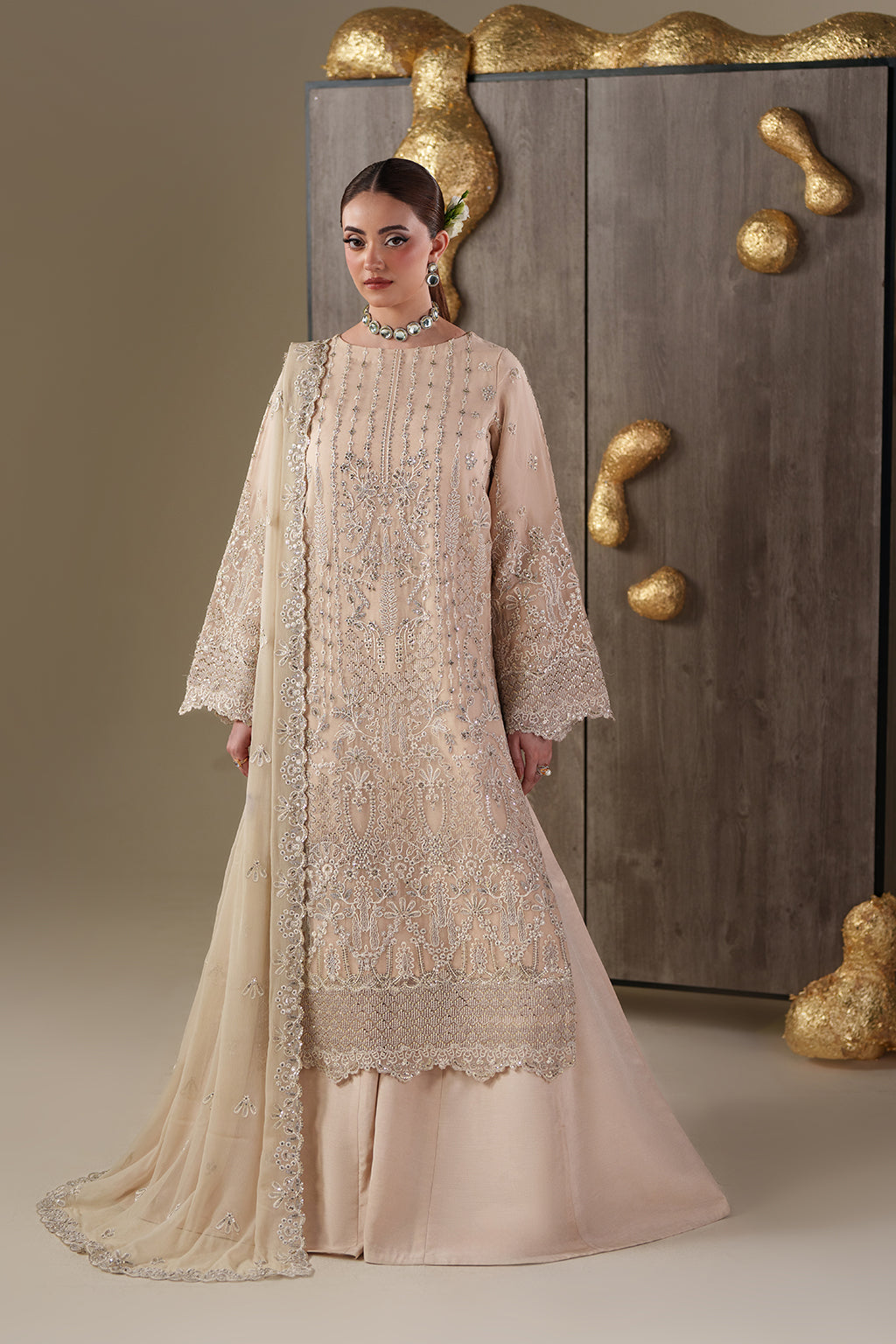 Emaan Adeel | Nouvelle Luxury Chiffon | CAMALLIE - XS