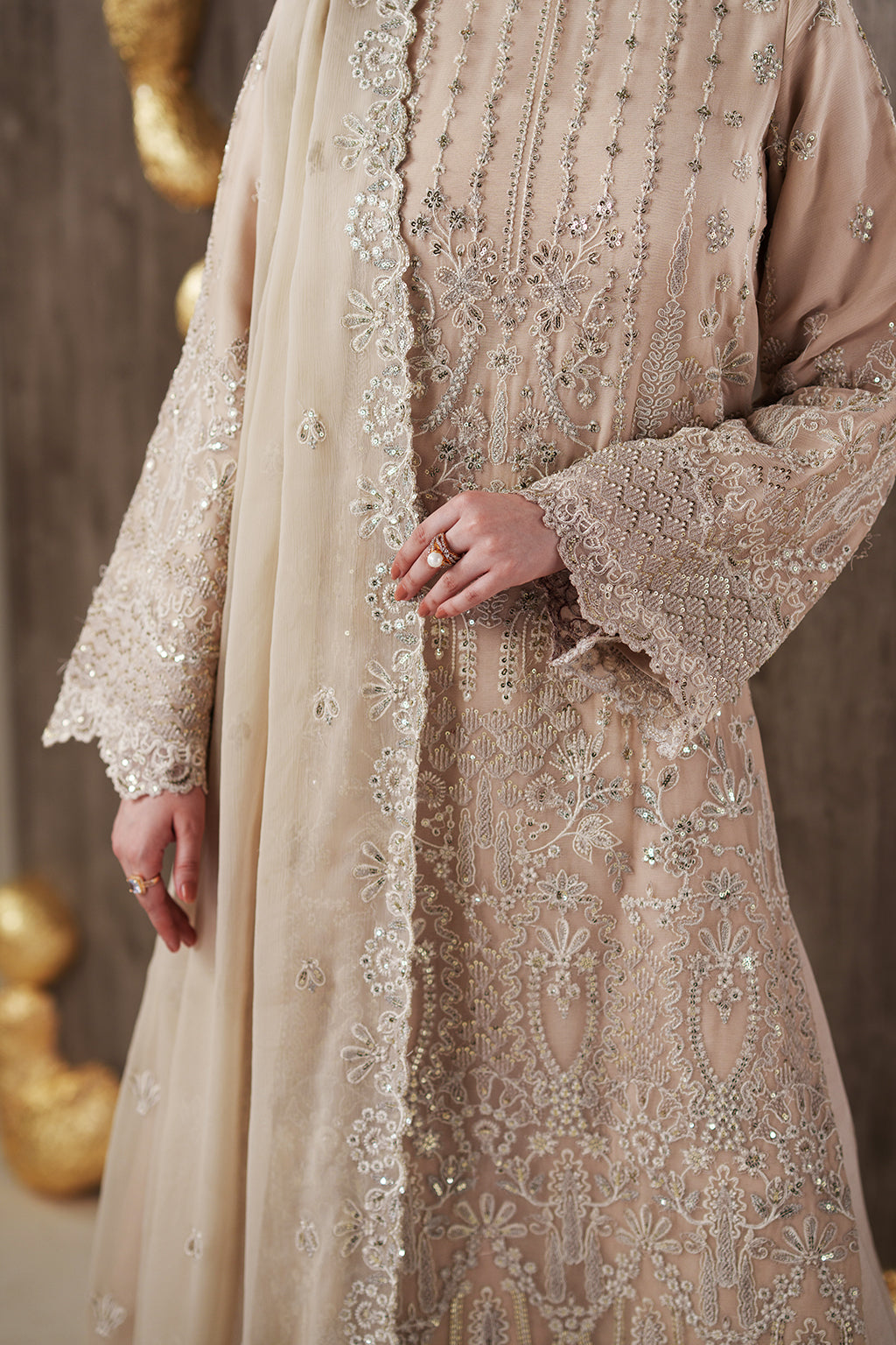Emaan Adeel | Nouvelle Luxury Chiffon | CAMALLIE - XL