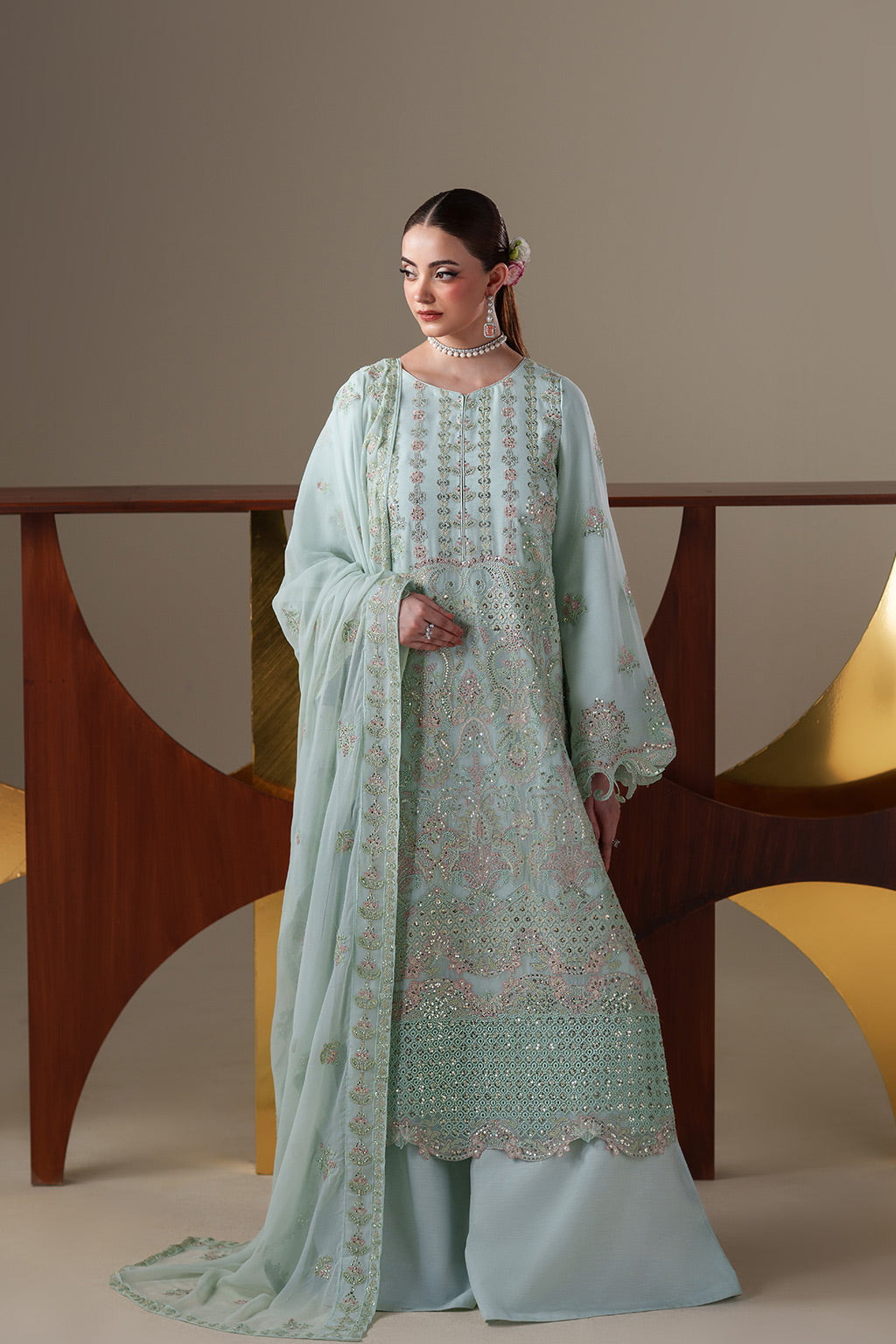 Emaan Adeel | Nouvelle Luxury Chiffon | ORLA - S0444 - XS