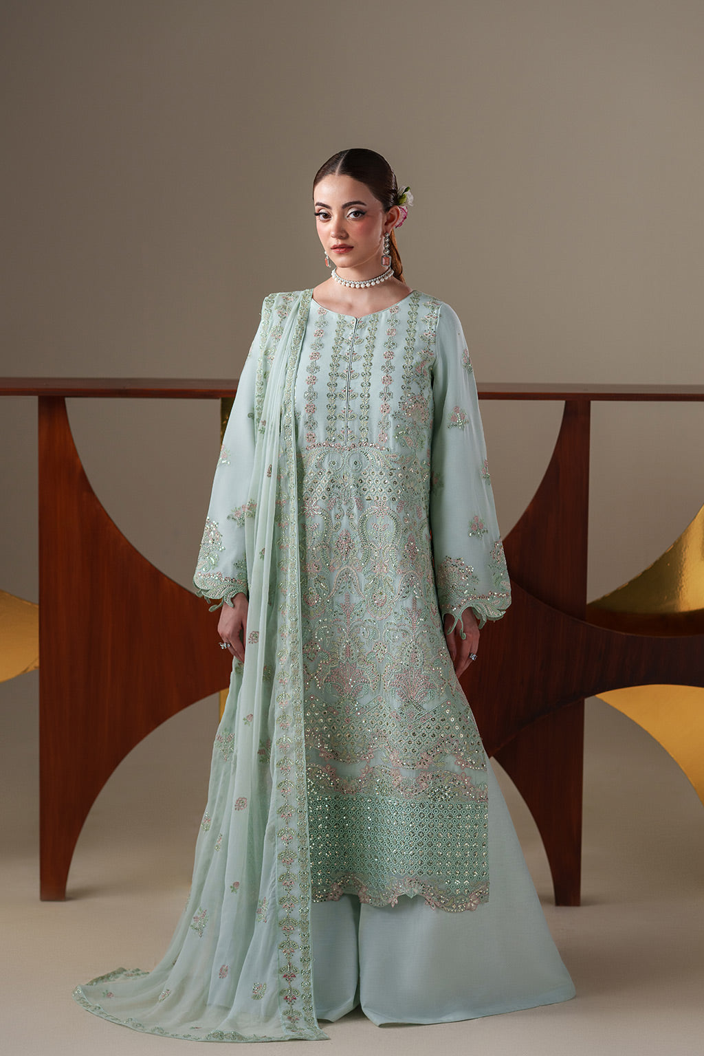 Emaan Adeel | Nouvelle Luxury Chiffon | ORLA - S0444 - M