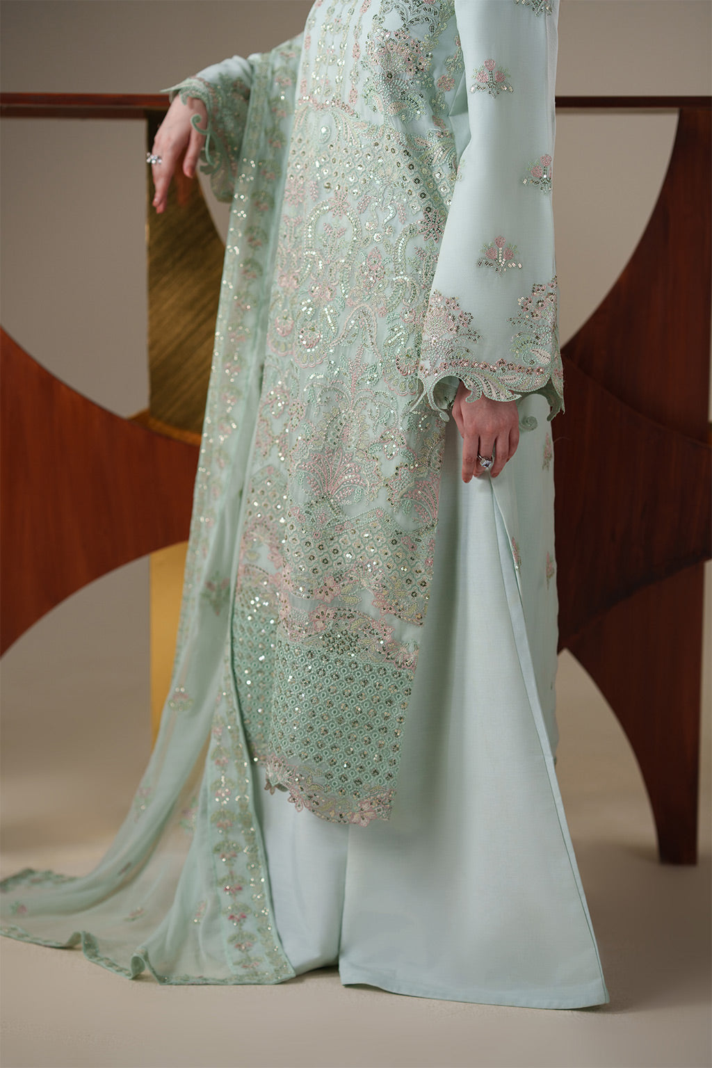 Emaan Adeel | Nouvelle Luxury Chiffon | ORLA - S0444