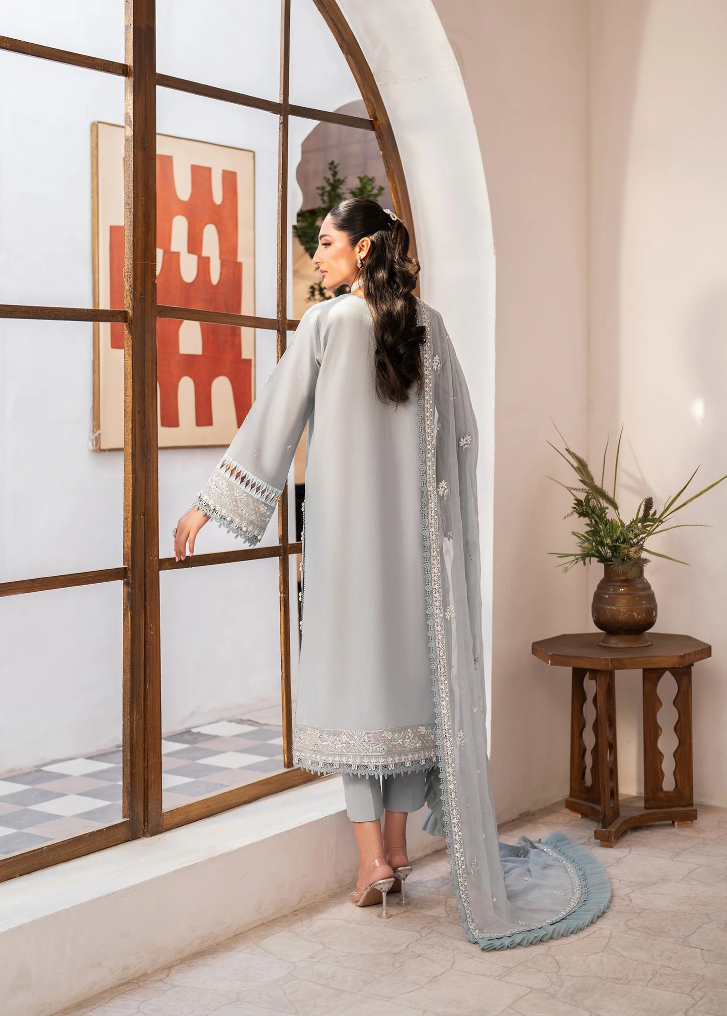 Sifa | Luxury Lawn Stitched | Ravaya