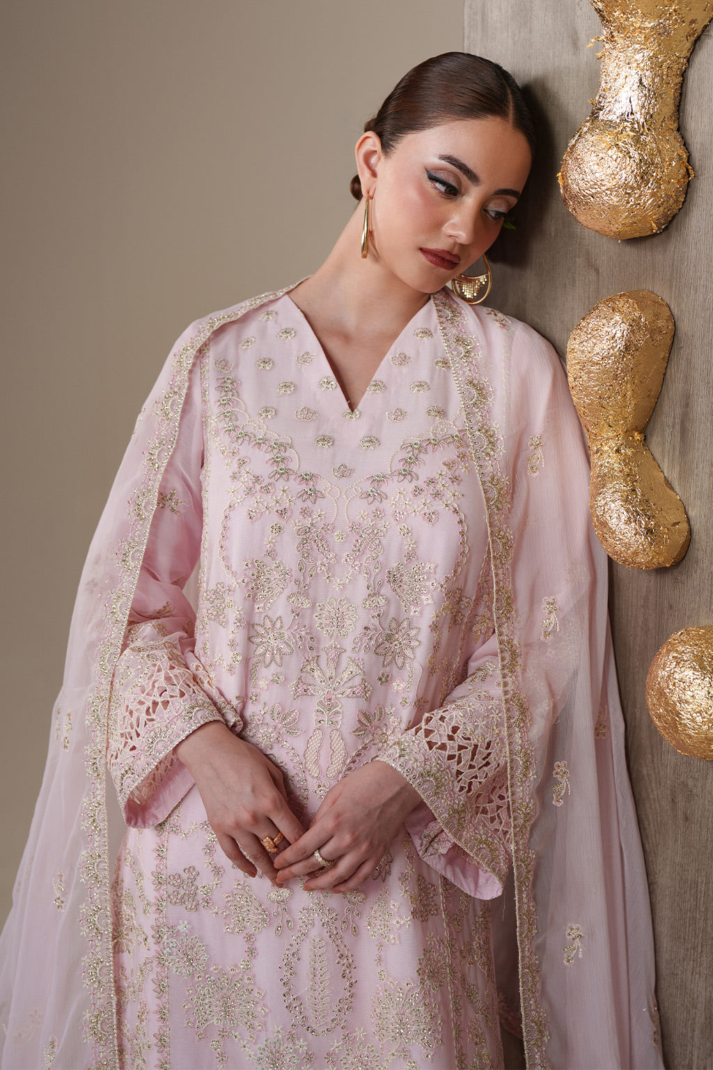 Emaan Adeel | Nouvelle Luxury Chiffon | LUNE - S0451 - XL