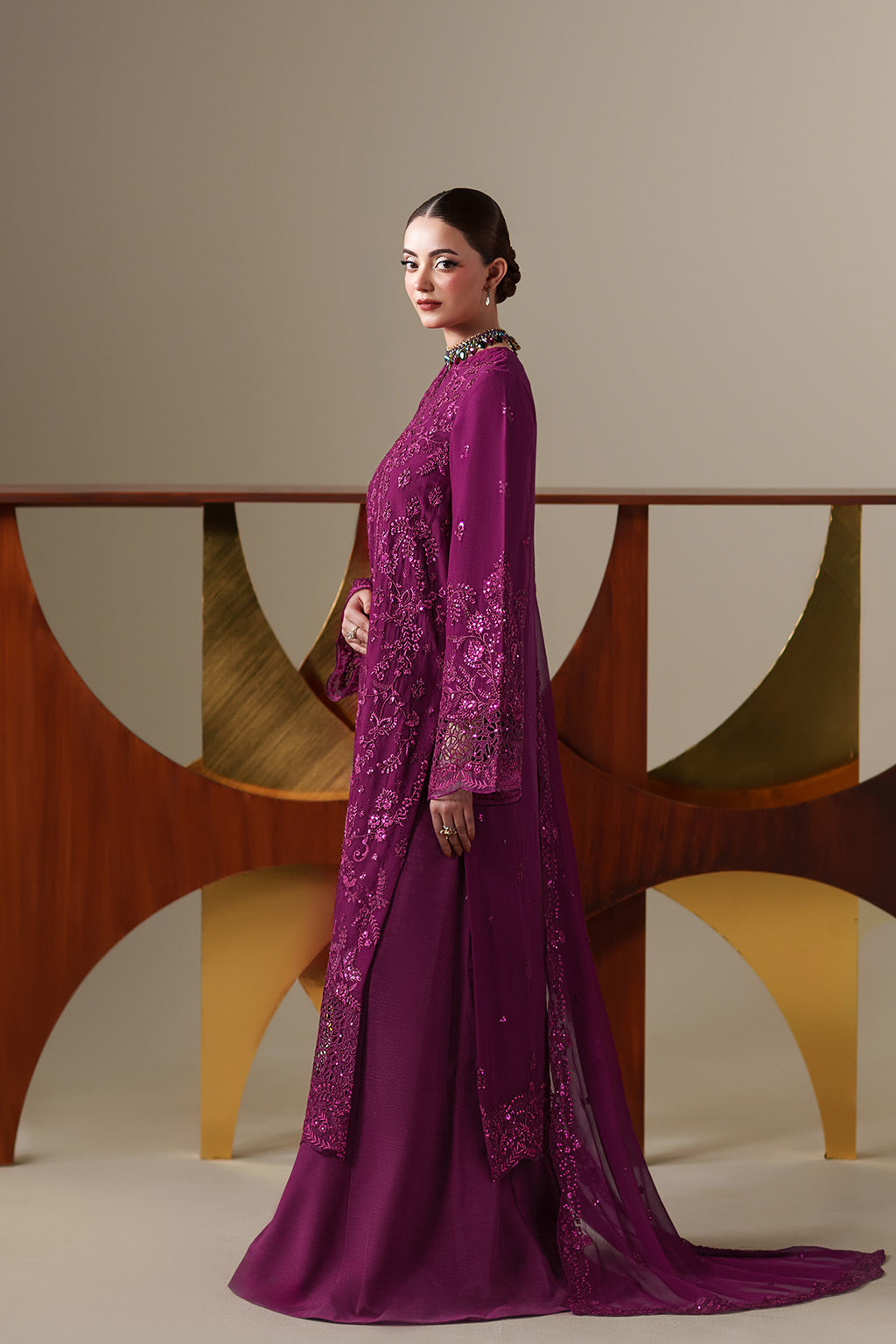 Emaan Adeel | Nouvelle Luxury Chiffon | THEA - S0445 - M