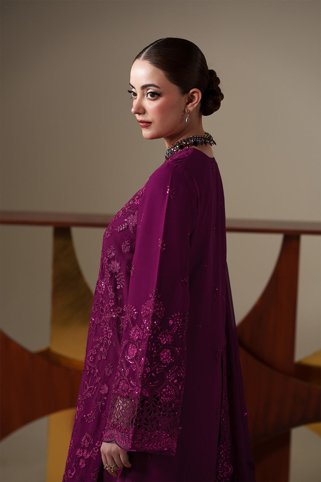 Emaan Adeel | Nouvelle Luxury Chiffon | THEA - S0445