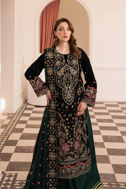 Raeesa Premium | Noirah Velvet | NV-004