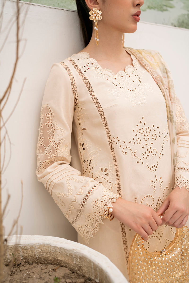 Qalamkar | Casual Pret Lawn | NM-05 LILA
