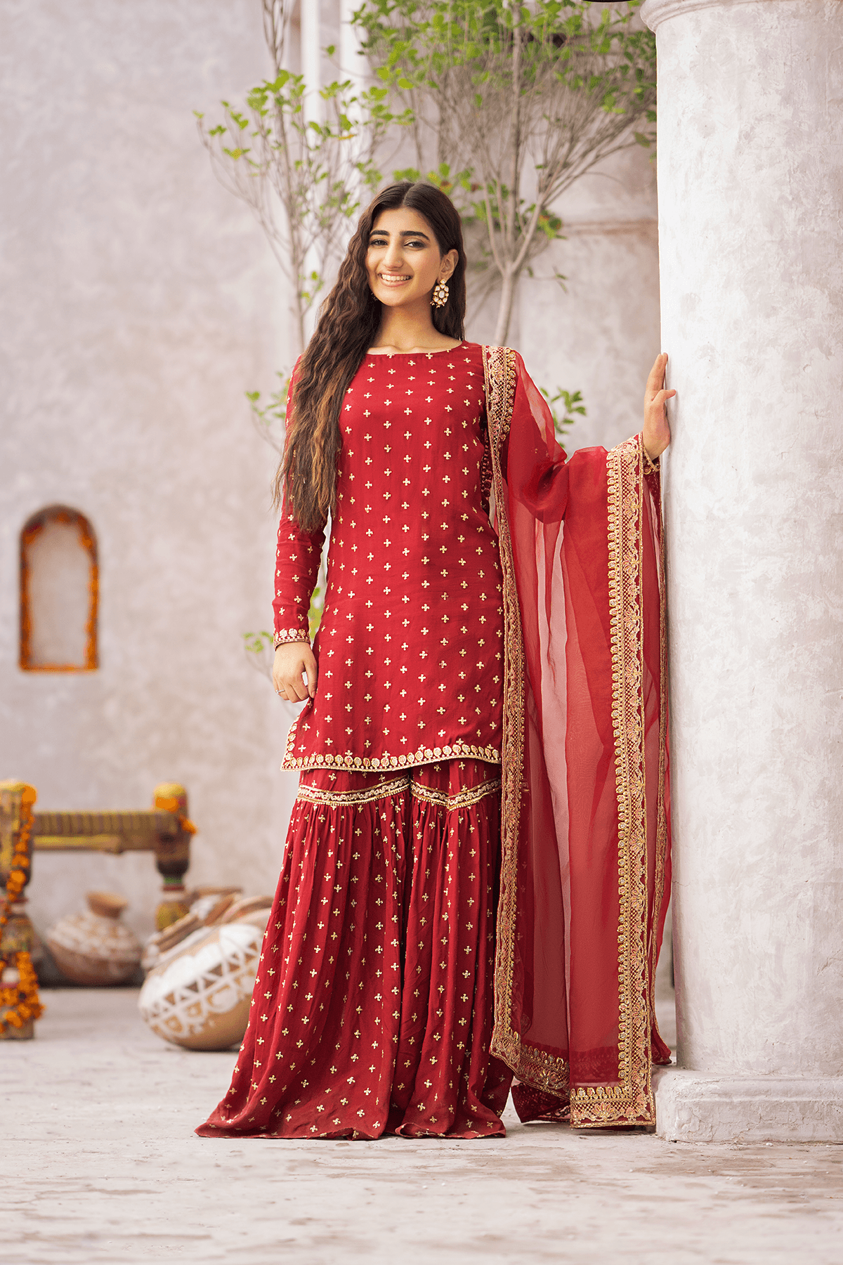 Erum Khan | Sakhiyan Formals | GULAB