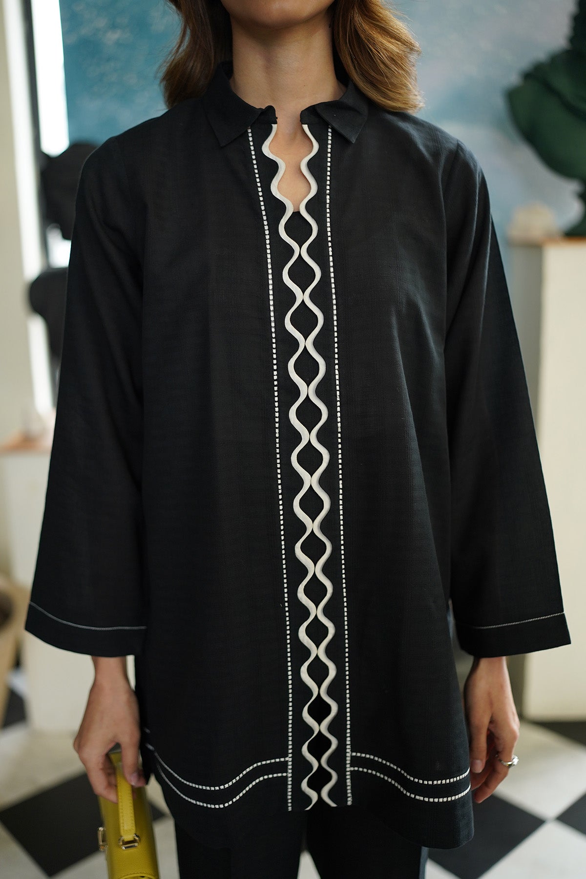 Sahar | Ready to Wear Basics | Midnight Embrace - House Of Anaya