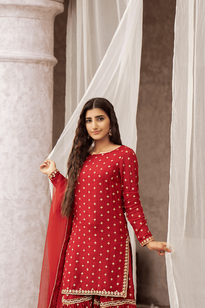 Erum Khan | Sakhiyan Formals | GULAB