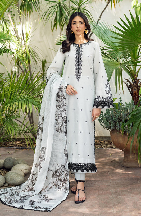 Zarif | Nura Textured Lawn 25 | REEHA