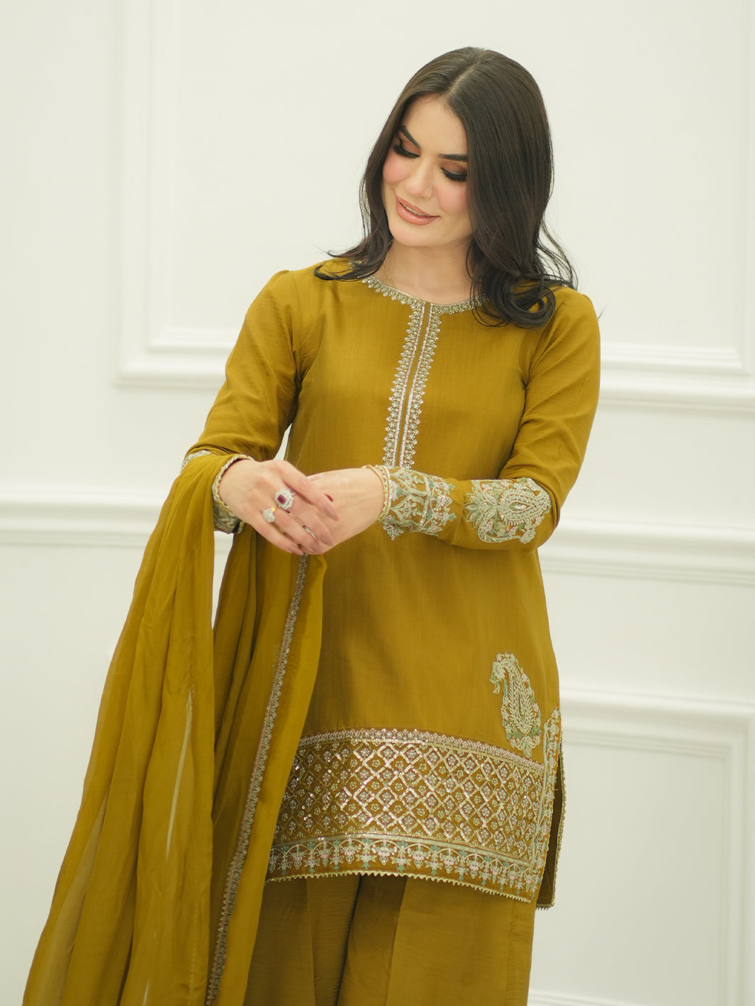 Faiza Faisal | Mayal Festive Pret 25 | MEHRU