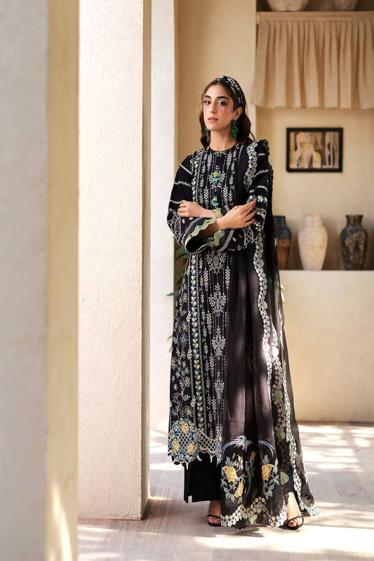 Maryam Hussain | Luxury Lawn 25 | Dawn - House Of Anaya