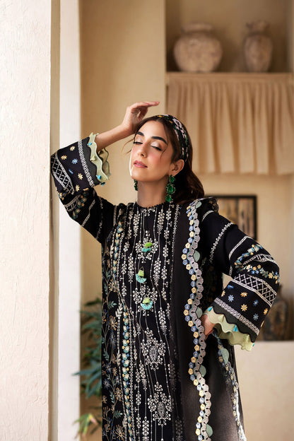 Maryam Hussain | Luxury Lawn 25 | Dawn - House Of Anaya