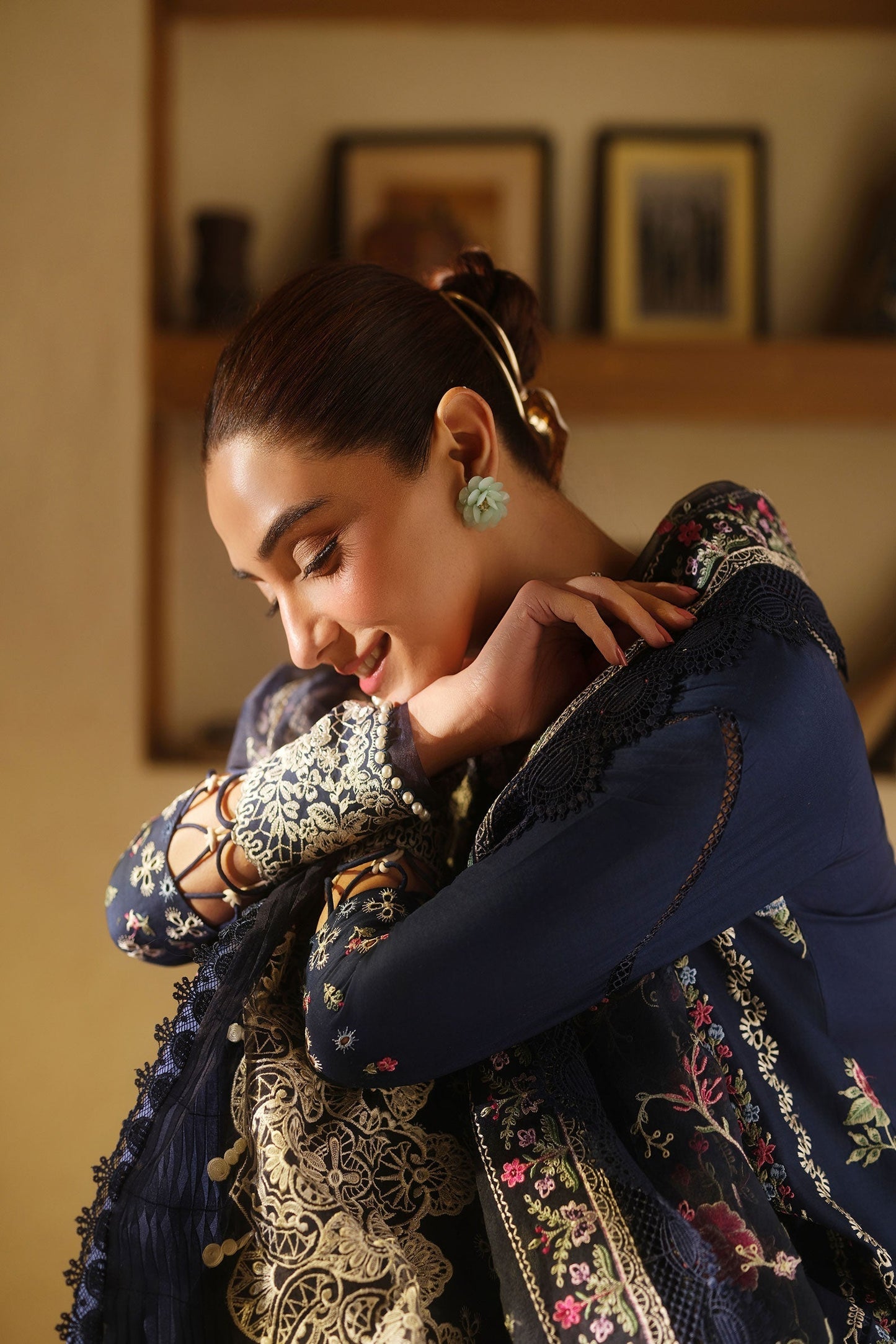 Maryam Hussain | Luxury Lawn 25 | Twilight - House Of Anaya