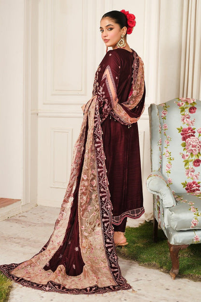 Raeesa Premium | Sheen Luxury Velvet | Poosh