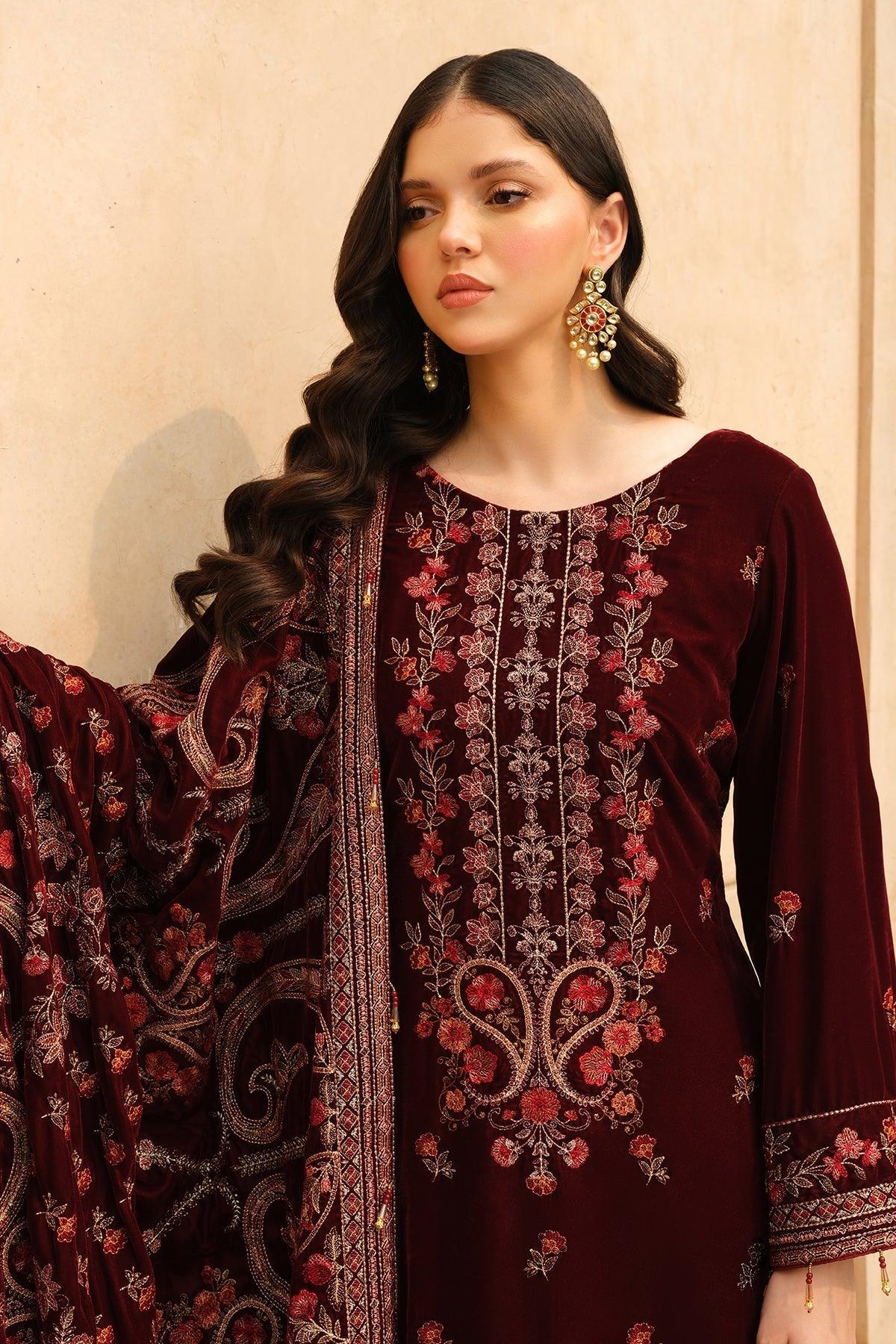 Raeesa Premium | Bareeza Velvet | VL - 111