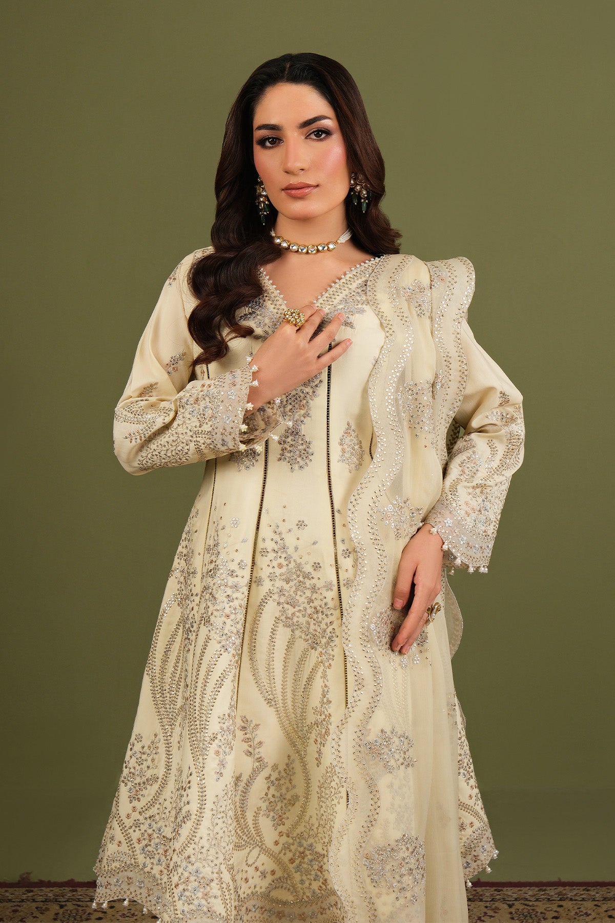 Alizeh | Luxe Raw Silk | AF-RS-13-Emily