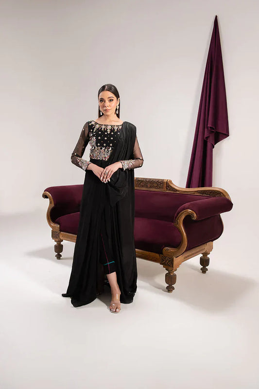 Maria Osama Khan | Tiffany Formals | Obsidian - House Of Anaya
