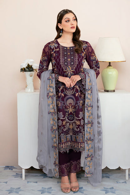 Ramsha | Rangoon Chiffon Collection 24 | D-904 - House Of Anaya