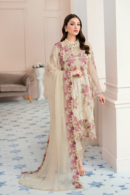 Ramsha | Rangoon Chiffon Collection 24 | D-909 - House Of Anaya