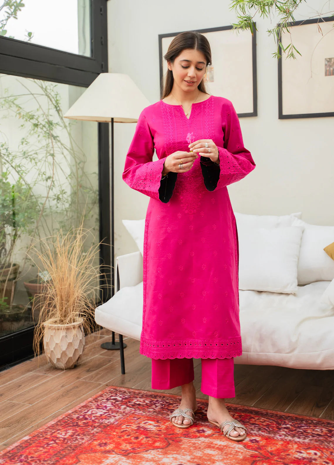 Gulaal | Embroidered Basics | Floria