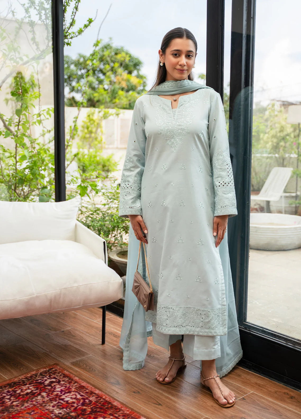 Gulaal | Embroidered Basics | Waterlily