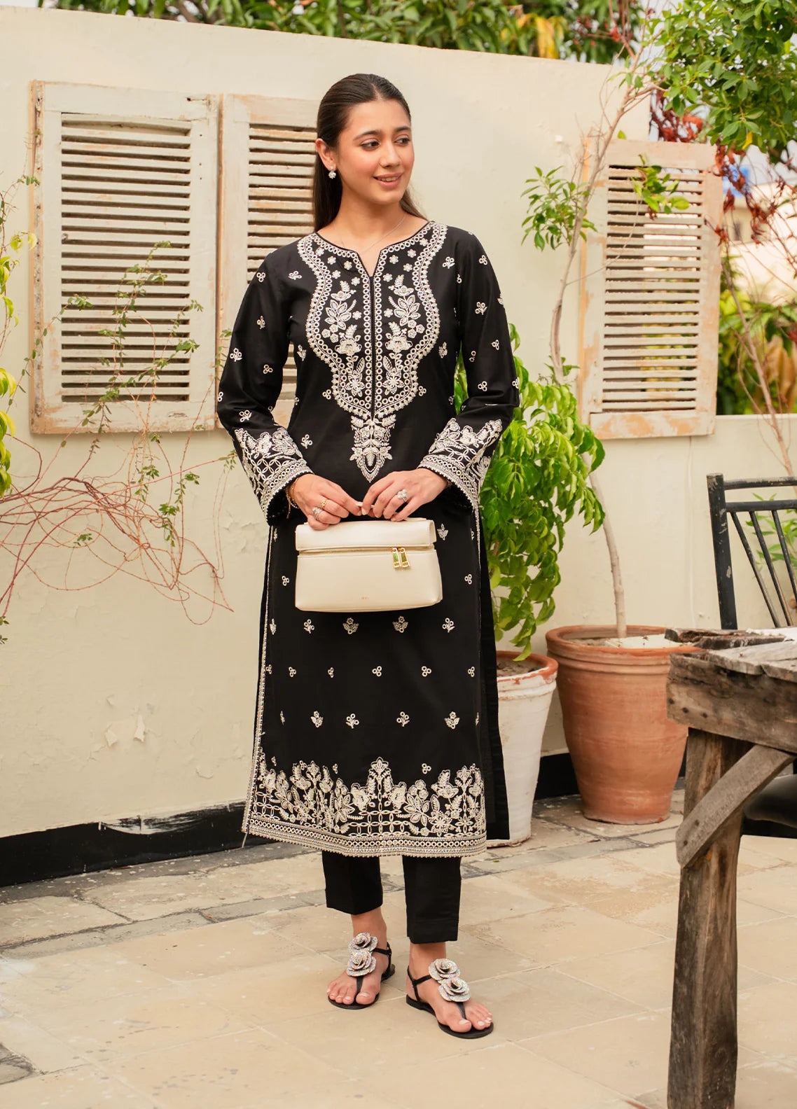 Gulaal | Embroidered Basics | Moonlit Noir