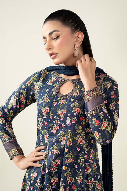 Maria B | Luxury Winter Pret 25 | DW-EA24-81R1-Blue