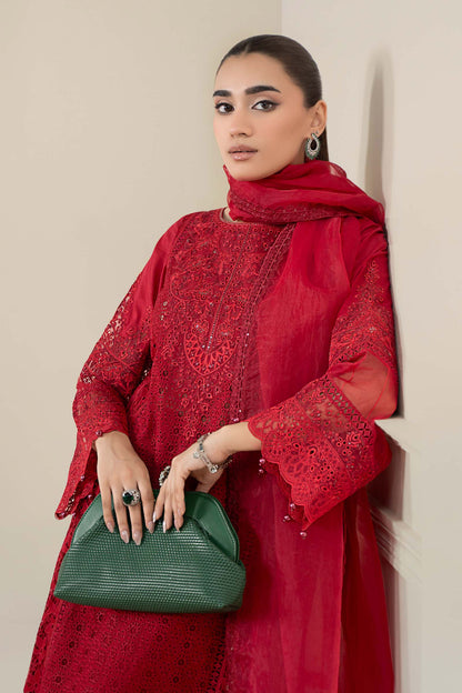 Maria B | Luxury Winter Pret 25 | DW-EF25-08-Red