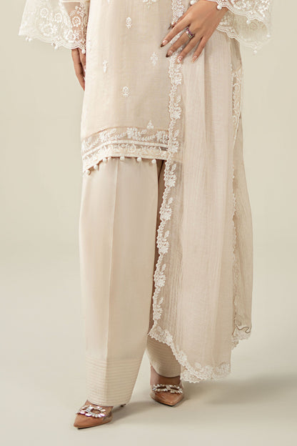 Maria B | Luxury Winter Pret 25 | DW-EA25-123-Off White