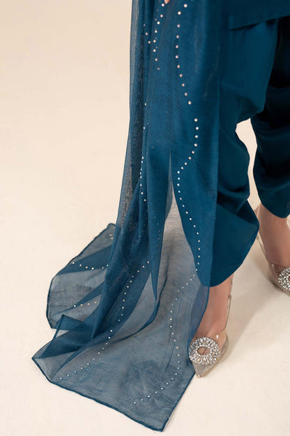 Maria B | Eid Collection 26 | 3 Piece Embellished Cotton Net Suit