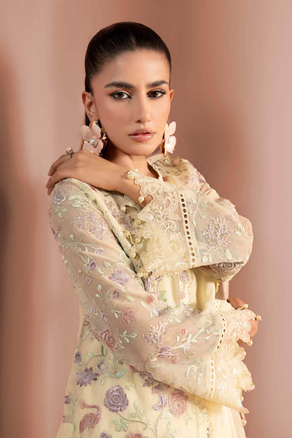 Maria B | Eid Collection 26 | 3 Piece Embroidered Cotton Net Suit