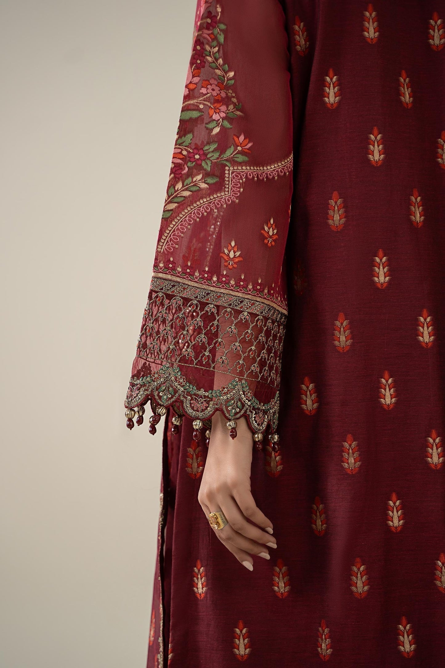 Maria B | Luxury Winter Pret 25 | DW-EA25-59-Red