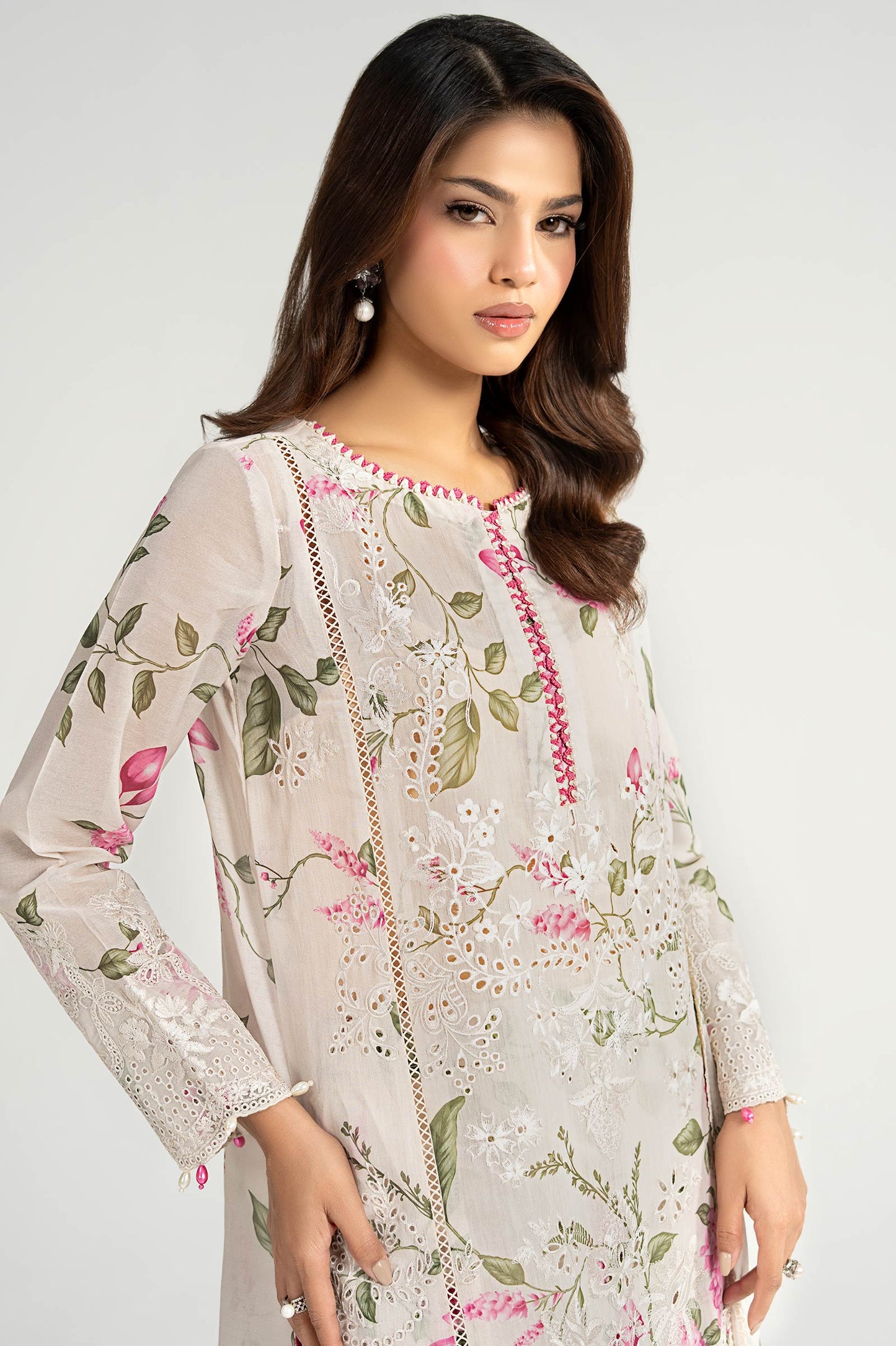 Maria B | Eid Collection 26 | 3 Piece Embroidered Paper Cotton Suit