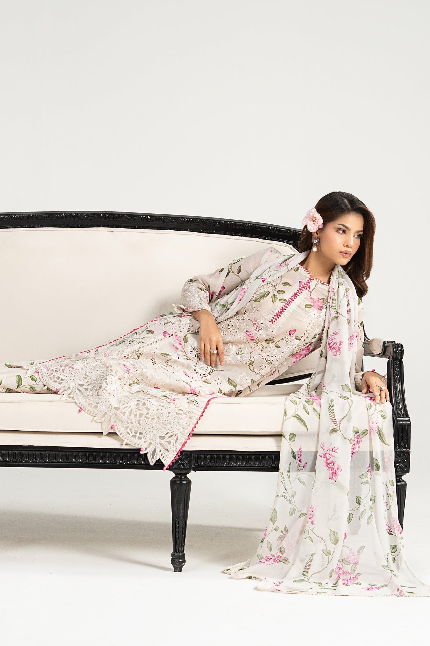Maria B | Eid Collection 26 | 3 Piece Embroidered Paper Cotton Suit