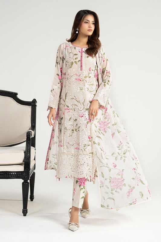 Maria B | Eid Collection 26 | 3 Piece Embroidered Paper Cotton Suit
