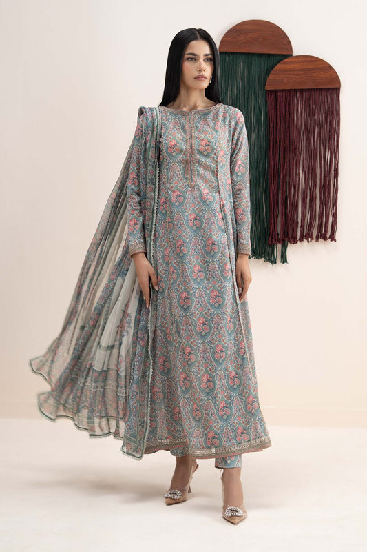 Maria B | Eid Collection 26 | 3 Piece Embroidered Lawn SuitMaria B | Eid Collection 26 | 3 Piece Embroidered Lawn Suit