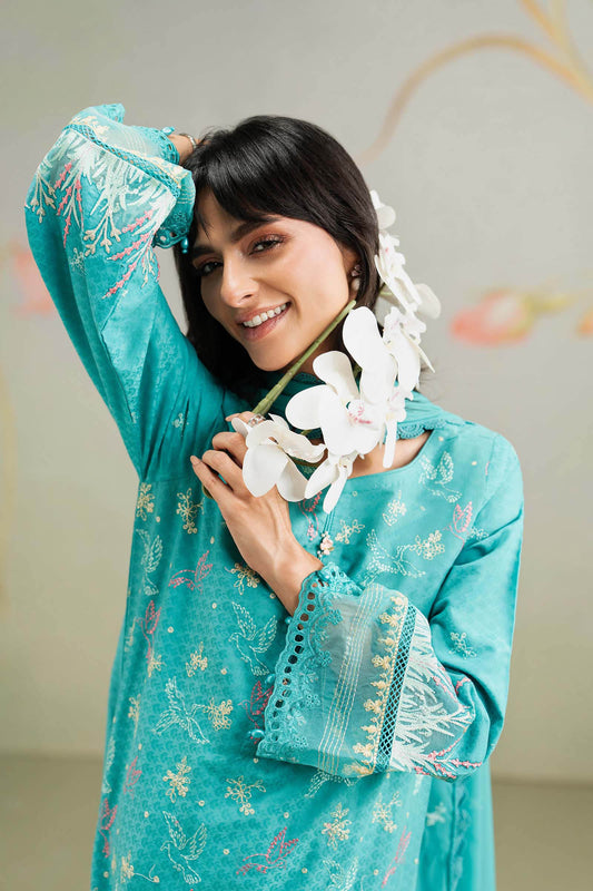 Maria B | Eid Collection 26 | 3 Piece Embroidered Dobby Lawn Suit