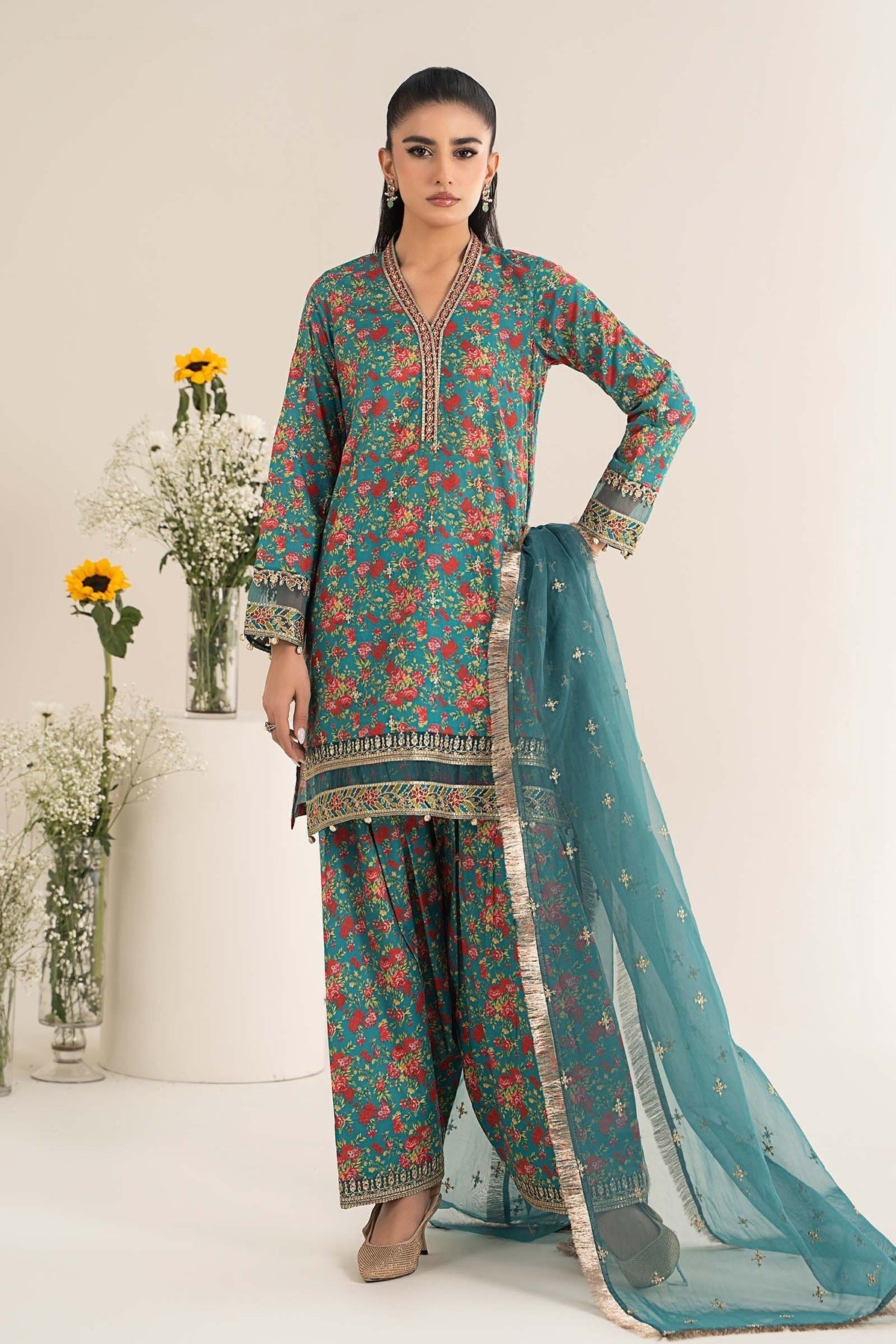 Maria B | Casual Pret 25 | DW-EF25-09 - House Of Anaya