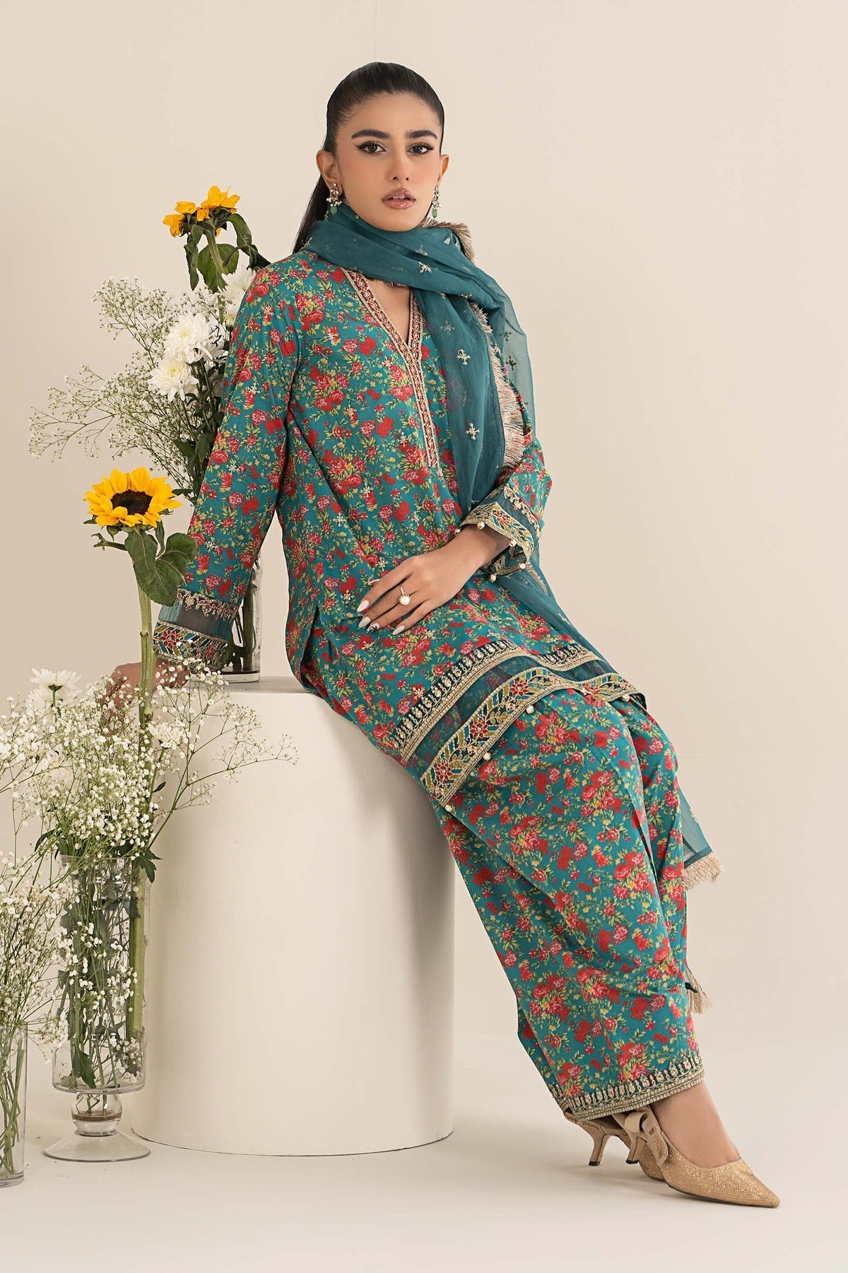 Maria B | Casual Pret 25 | DW-EF25-09 - House Of Anaya