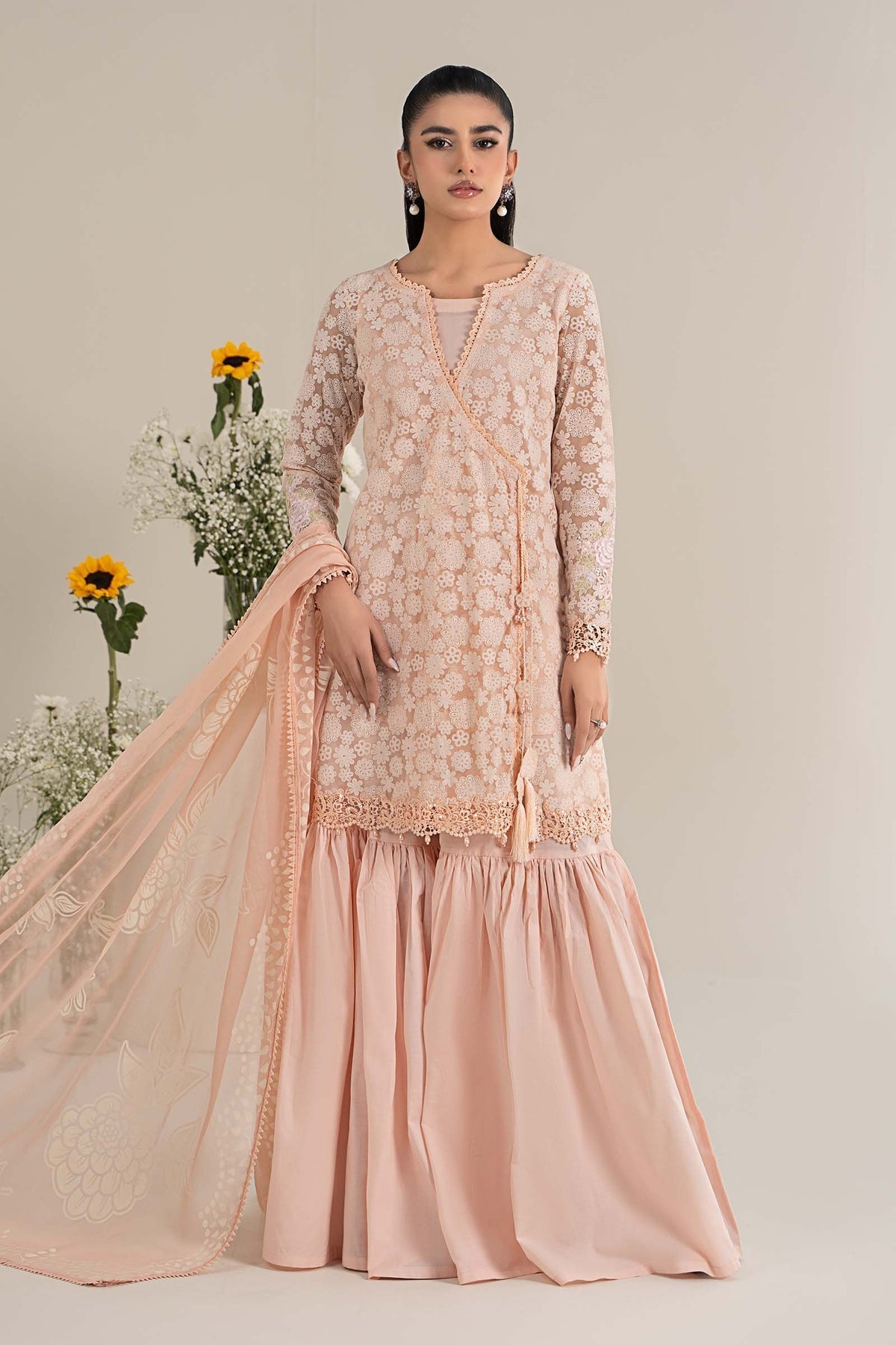 Maria B | Casual Pret 25 | DW-EF25-100 - House Of Anaya